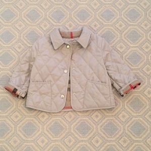 Burberry coat size 12m
